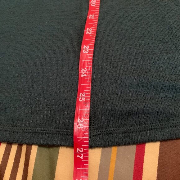Abercrombie & Fitch Sweater Green Long Sleeve V-Neck Soft A&F Cozy XL Classic - Picture 12 of 14